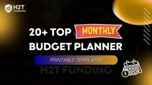 20+ top monthly budget planner printable templates