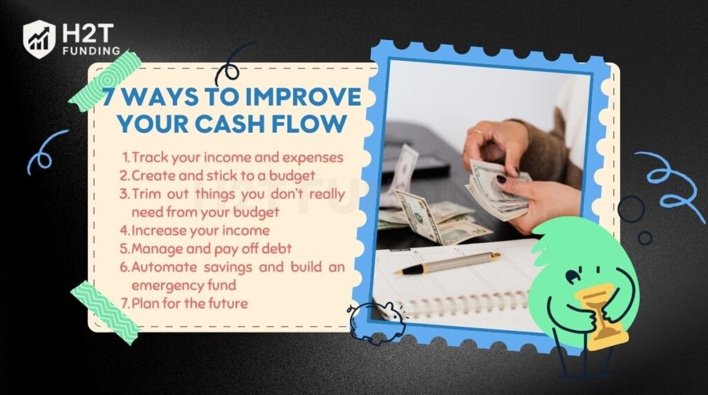 7 ways to improve your cash flow