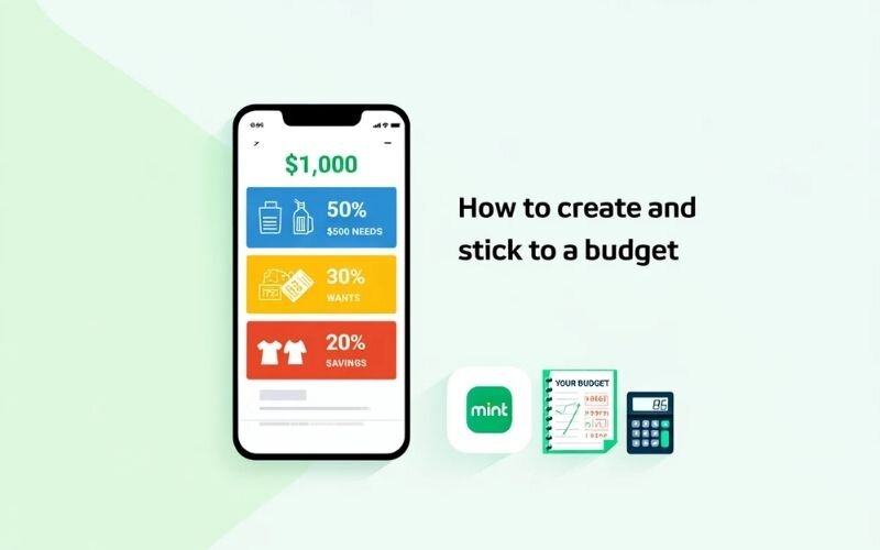 A budget shows what you earn and what you spend, so you can save for goals