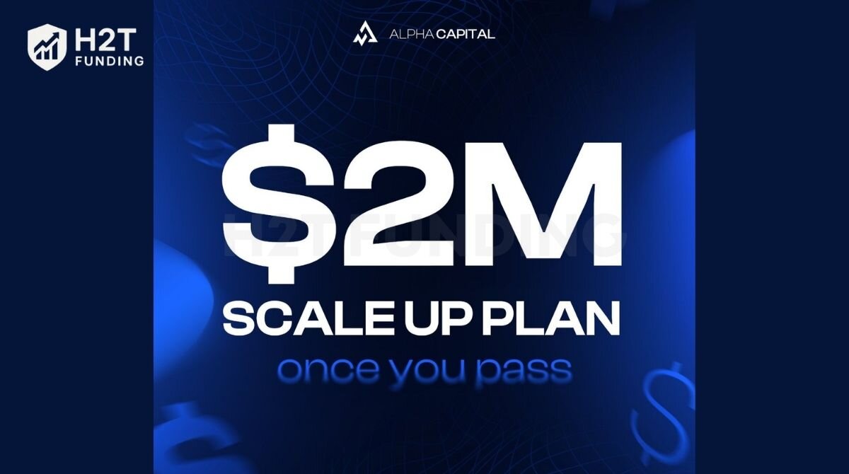 Alpha Capital Group allowing traders to grow their funded account gradually up to $2 million