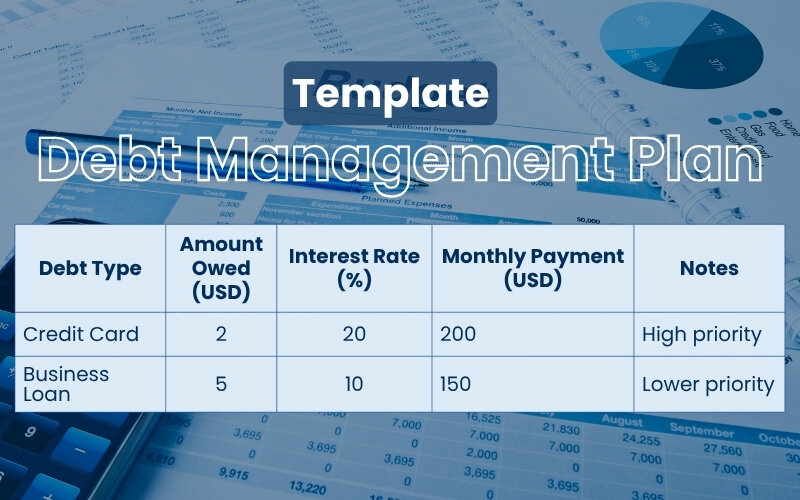 Budgeting Template_ Debt Management Plan