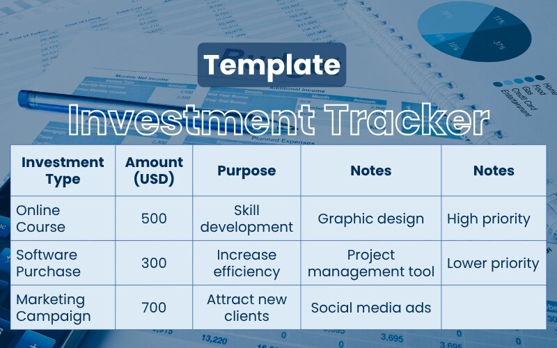Budgeting Template_ Investment Tracker