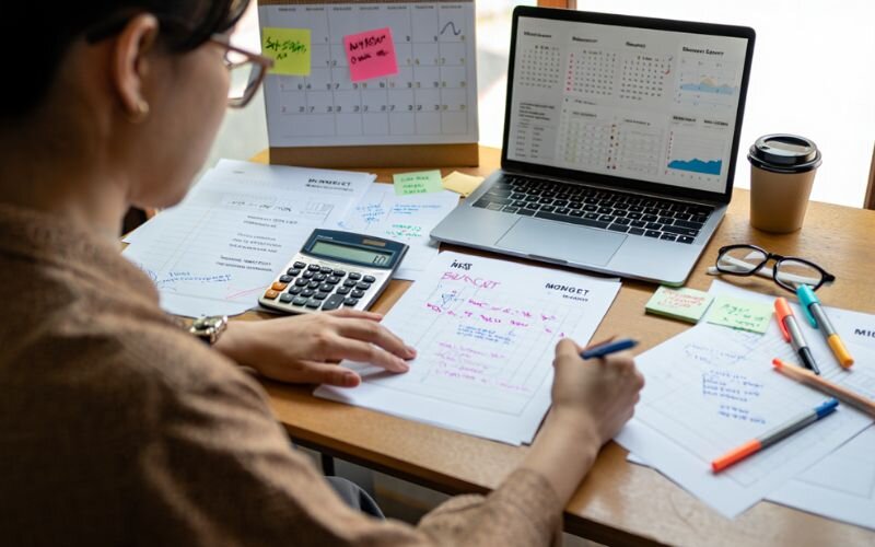 Budgeting is a constant process of reflection and modification rather than a one-time action