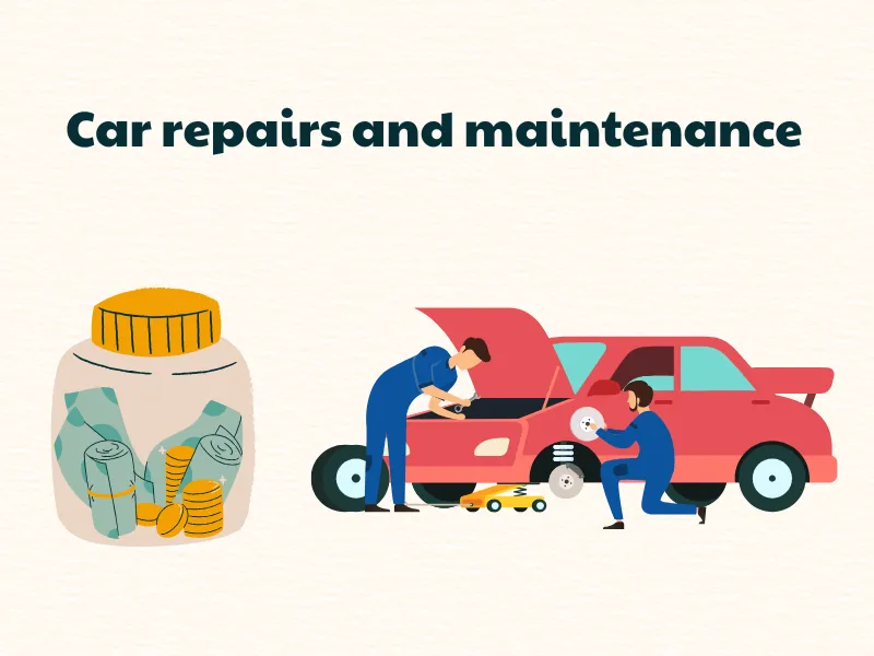Sinking fund examples: Car repairs and maintenance