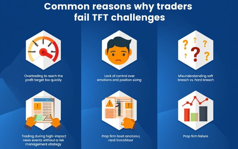 Common reasons why traders fail TFT challenges