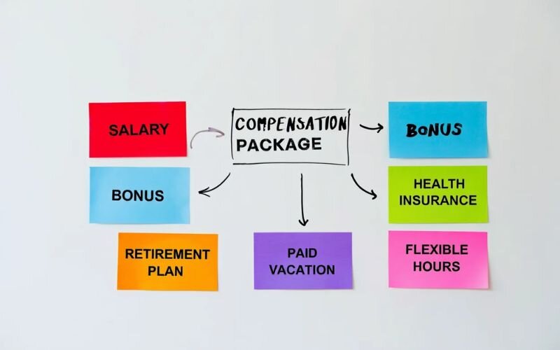 Comprehensive compensation package can include a variety of valuable perks