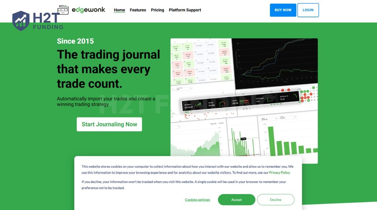 Edgewonk - An interface focused on trading psychology and discipline