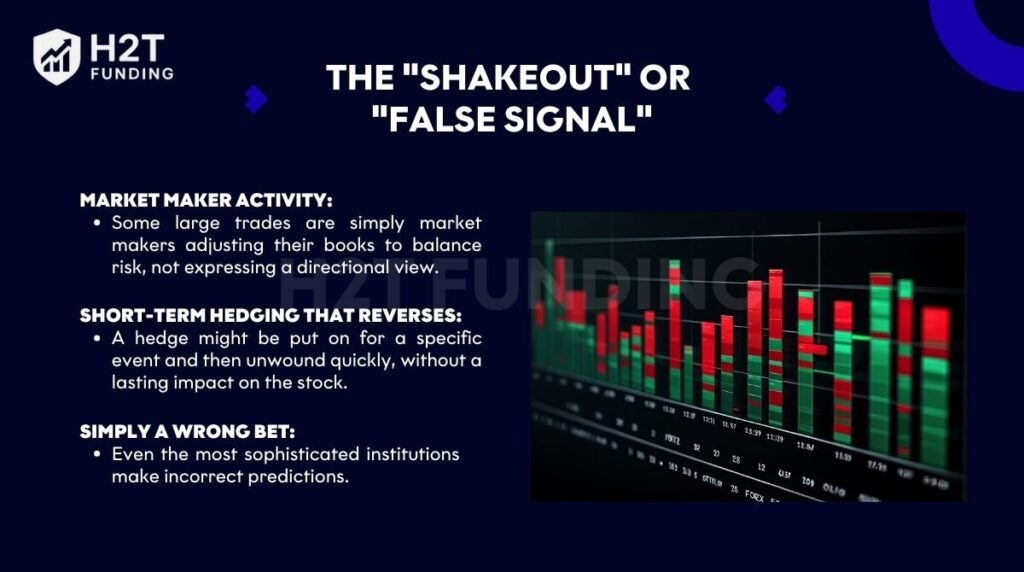 False signals are an unavoidable part of the game