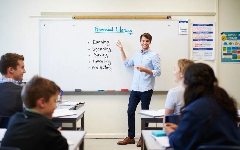 Financial literacy is built on five core principles Earning, spending, saving, investing, and protecting