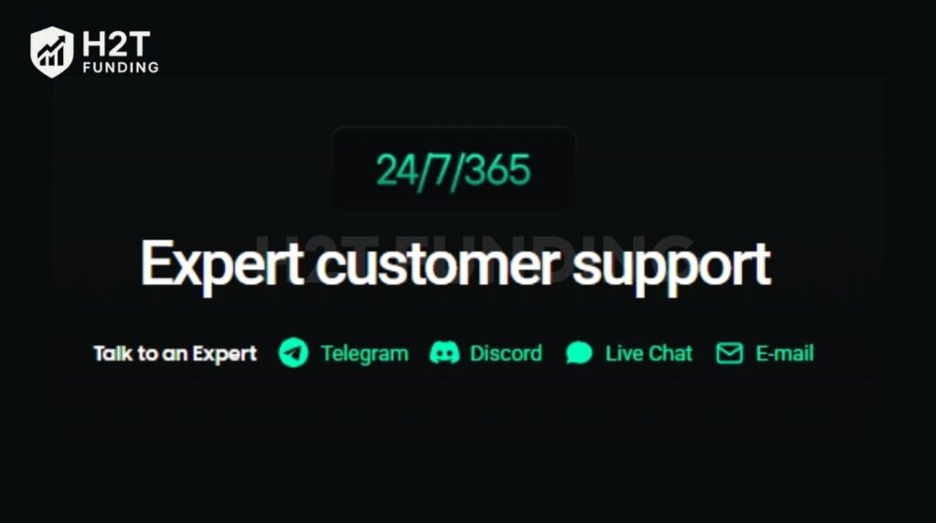 Finotive Funding emphasizes accessible and expert support for its traders