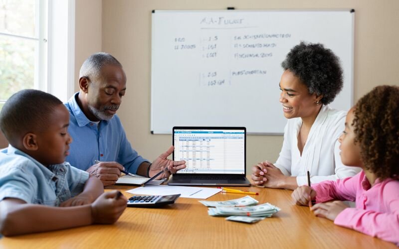 For young families, budgeting is more than a financial tool; it’s a foundation for long-term well-being