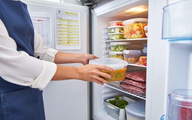 Freezing leftovers and bulk items extends shelf life, cutting waste and costs