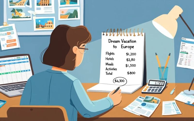 Get crystal clear about what you're saving for and how much it will realistically cost