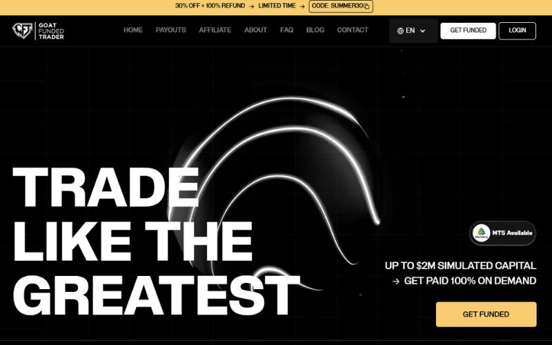 Goat Funded Trader has quickly carved out a significant space in the proprietary trading industry