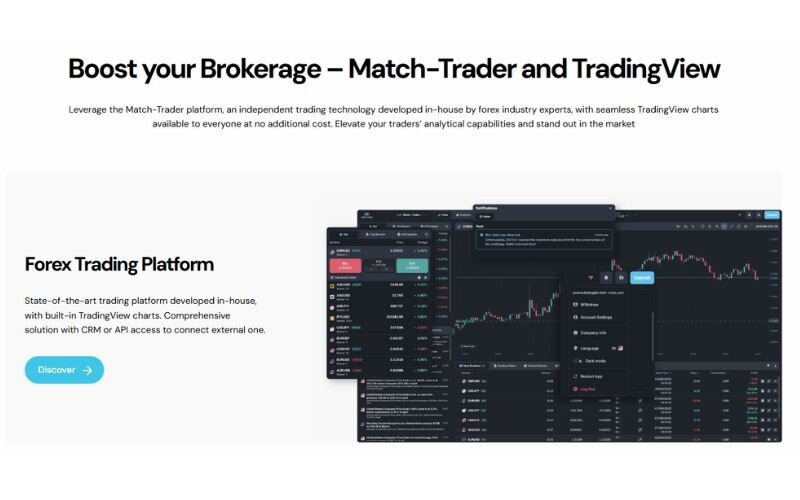 Match-Trader offers a clean, browser-based alternative