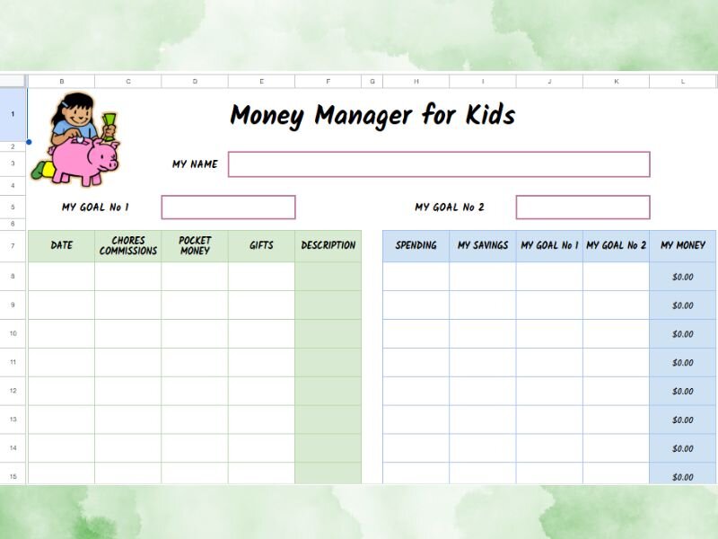 Money Manager for Kids