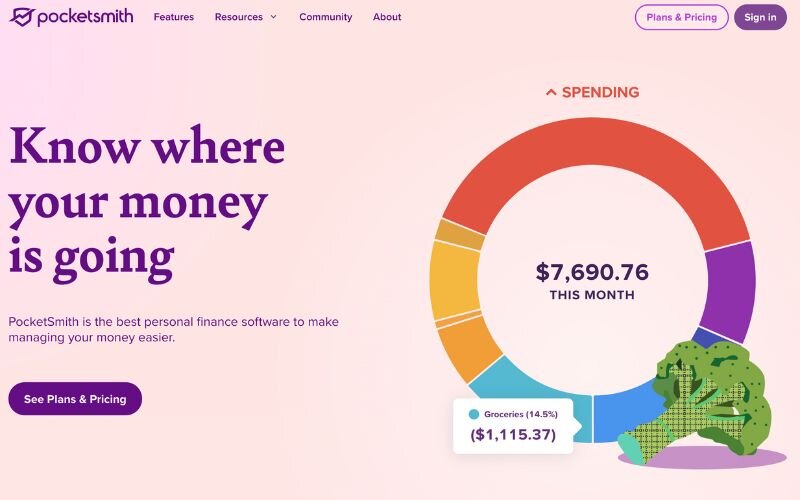 PocketSmith is a great choice if you want to look ahead