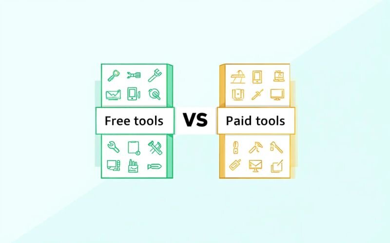 Premium versions may include advanced tools like real-time syncing or detailed reports