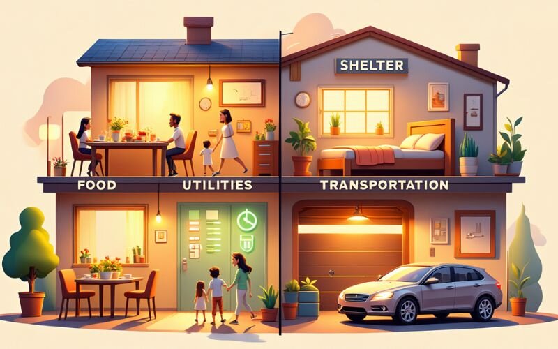 Prioritizing the four walls ensures your most basic needs are met consistently