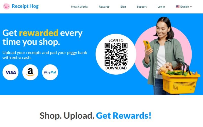 Receipt Hog takes a unique approach to cashback by rewarding users for uploading receipts