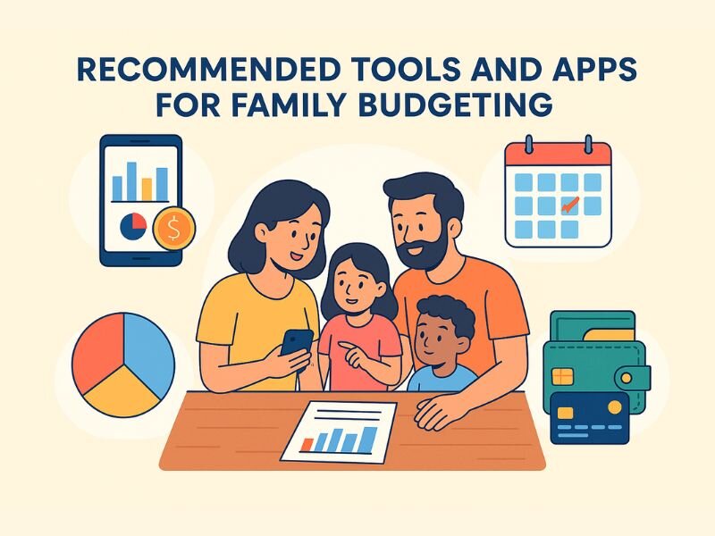 Recommended tools and apps for family budgeting