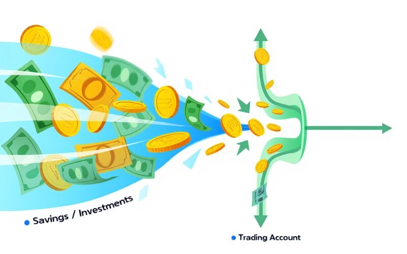 Save first, trade smarter