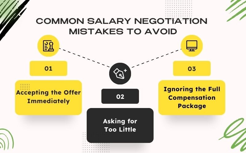 Some common salary negotiation mistakes to avoid