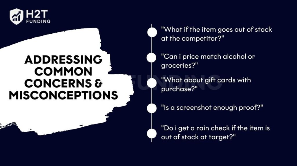 Some frequently asked questions that often come up when discussing Target’s price matching