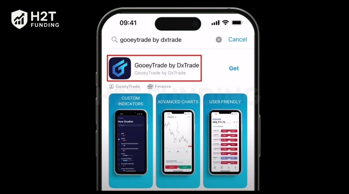Step 1: Search and download your prop firm's app