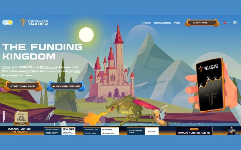 The Funded Trader is a community-focused firm offering a diverse range of challenge types