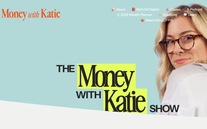 The Money with Katie Show by Katie Gatti Tassin blends personal finance with cultural insights
