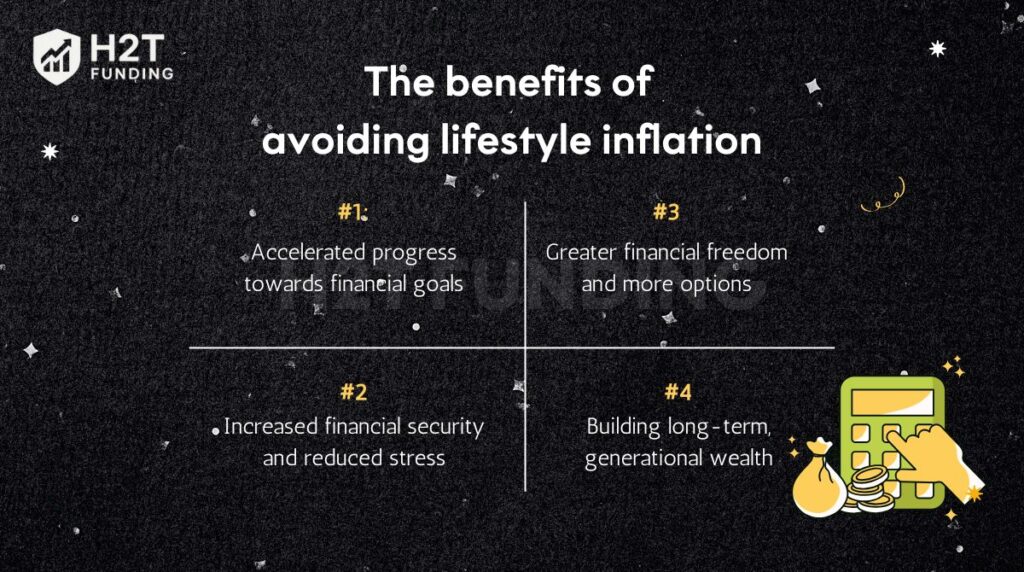 The benefits of avoiding lifestyle inflation