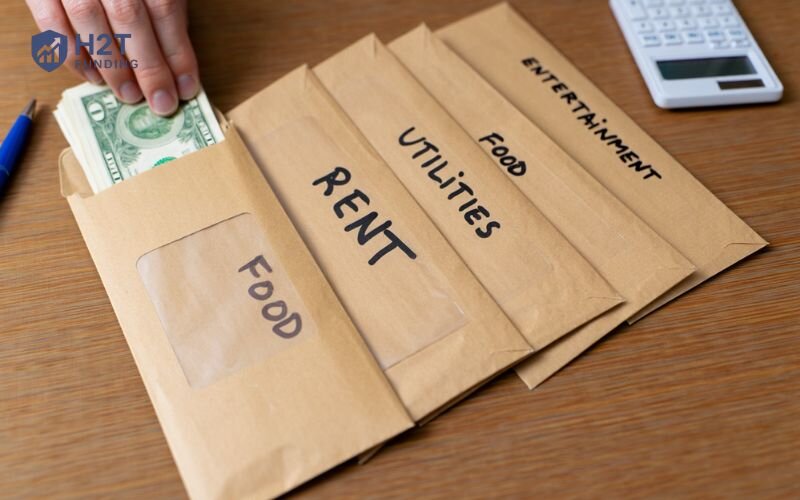 The cash envelope system give a hard limit without needing constant mental math
