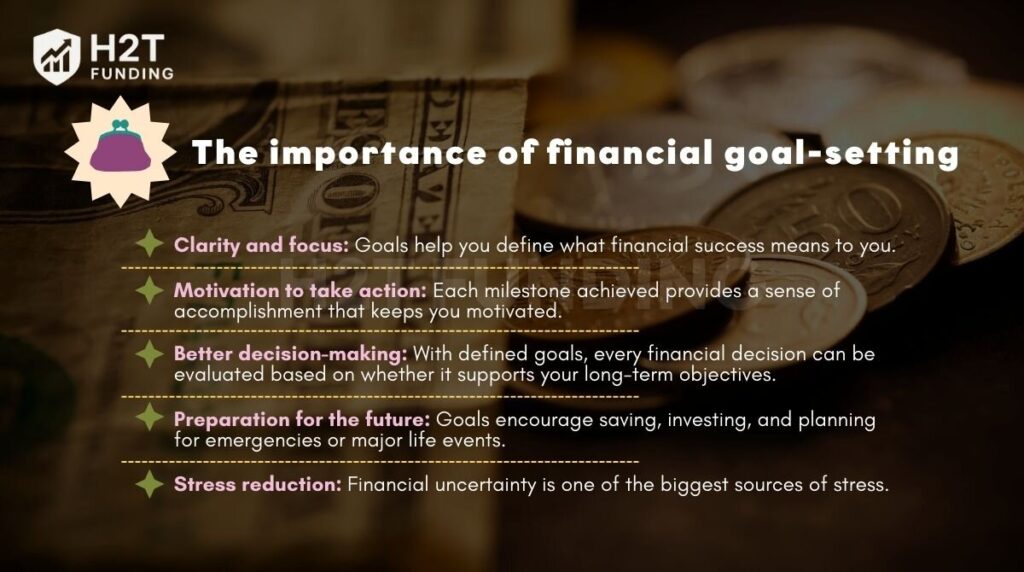 The importance of financial goal-setting