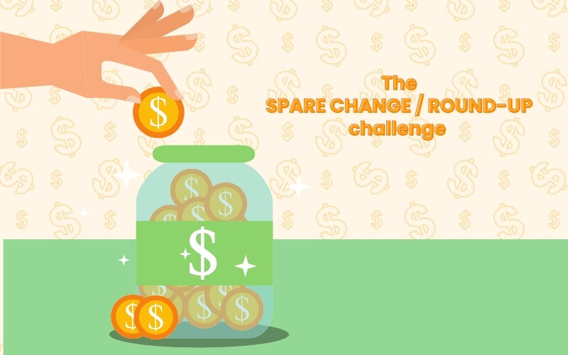 The spare change - Round-up challenge