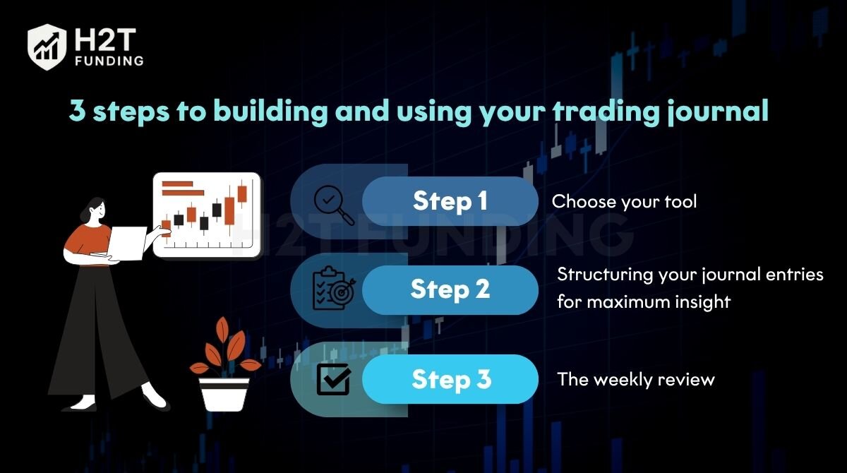 Three steps to keep a trading journal