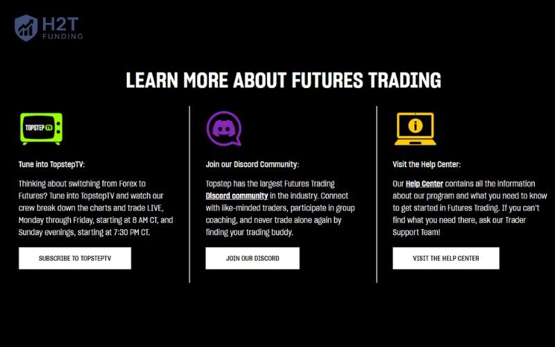 Topstep prioritizes trader success by offering robust customer support and fostering a vibrant community