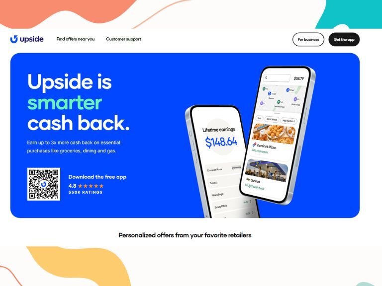Upside – Best money saving apps