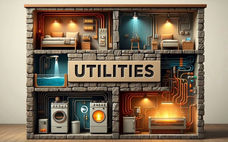 Utilities are the services that make your shelter livable