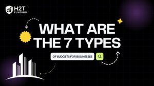 What are the 7 types of budgets for businesses