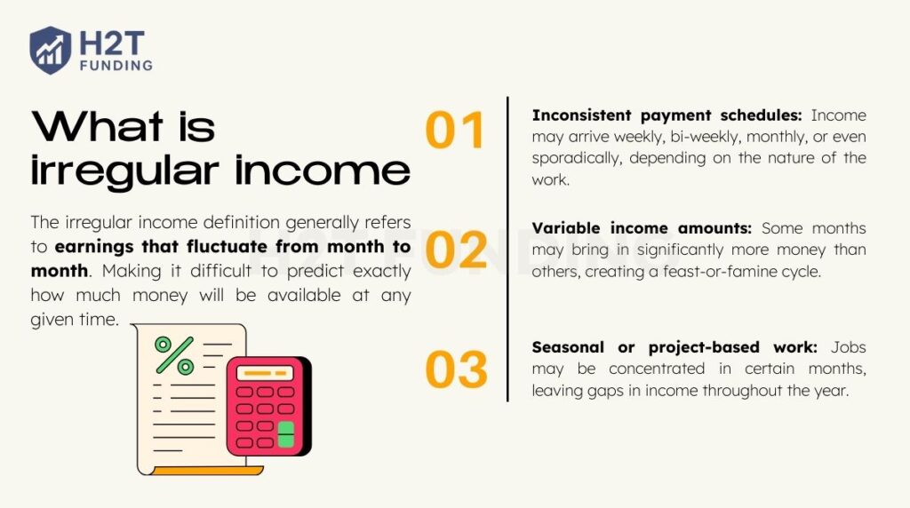 What is irregular income