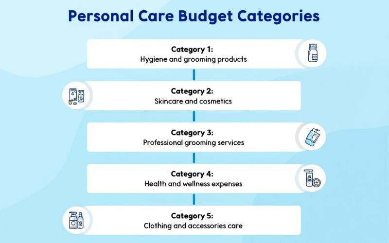 Whats included in the personal care section of a budget