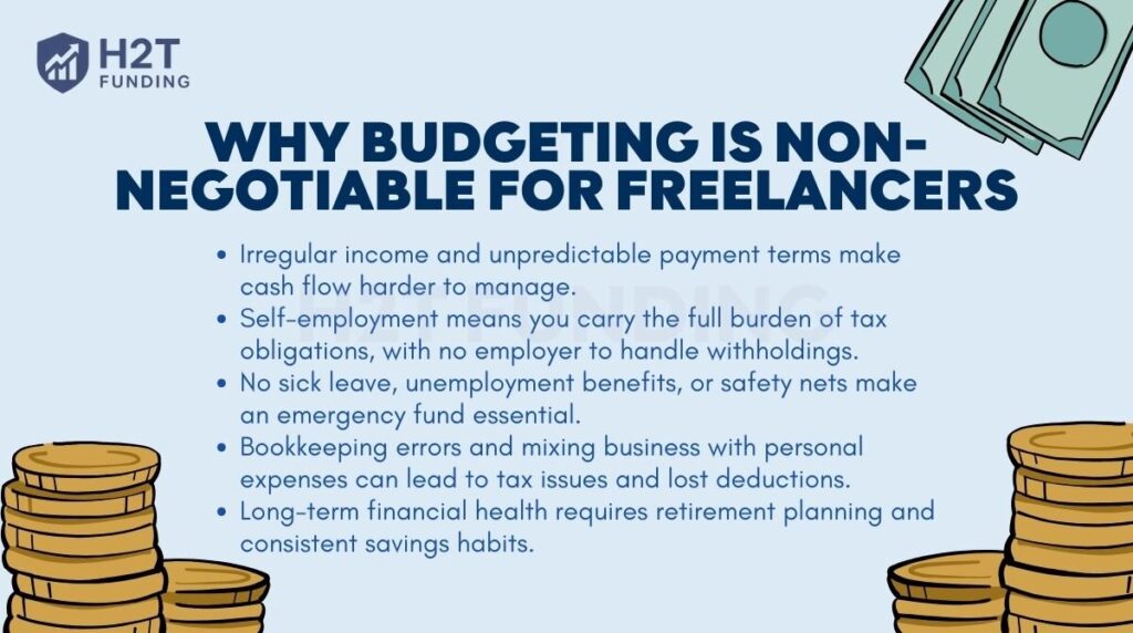 Why budgeting is non-negotiable for freelancers
