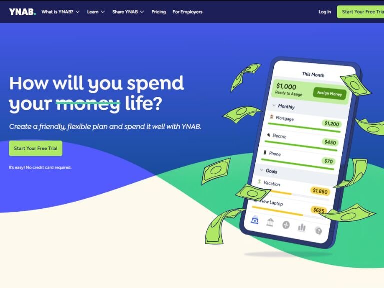 YNAB – Best money saving apps