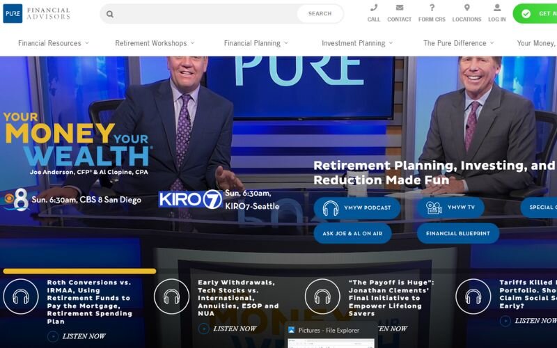Your Money, Your Wealth by Joe Anderson and “Big Al” Clopine blends humor with expert retirement advice