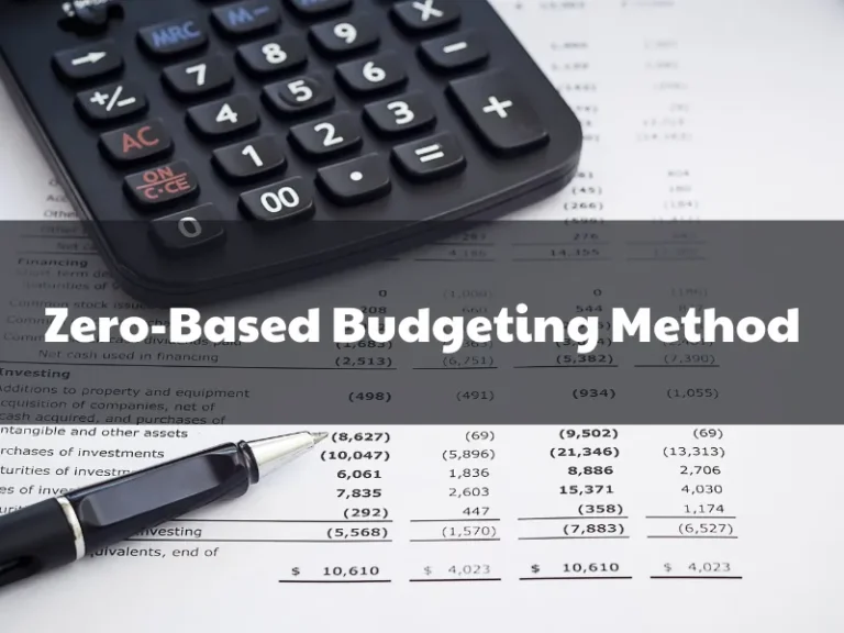 Zero-Based Budgeting Method