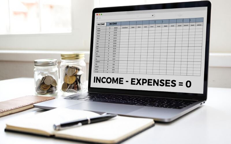 Zero-based budget means every dollar you earn must be told exactly where to go