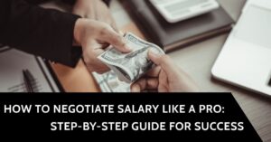 how to negotiate salary