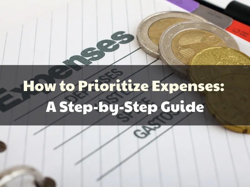 how to prioritize expenses