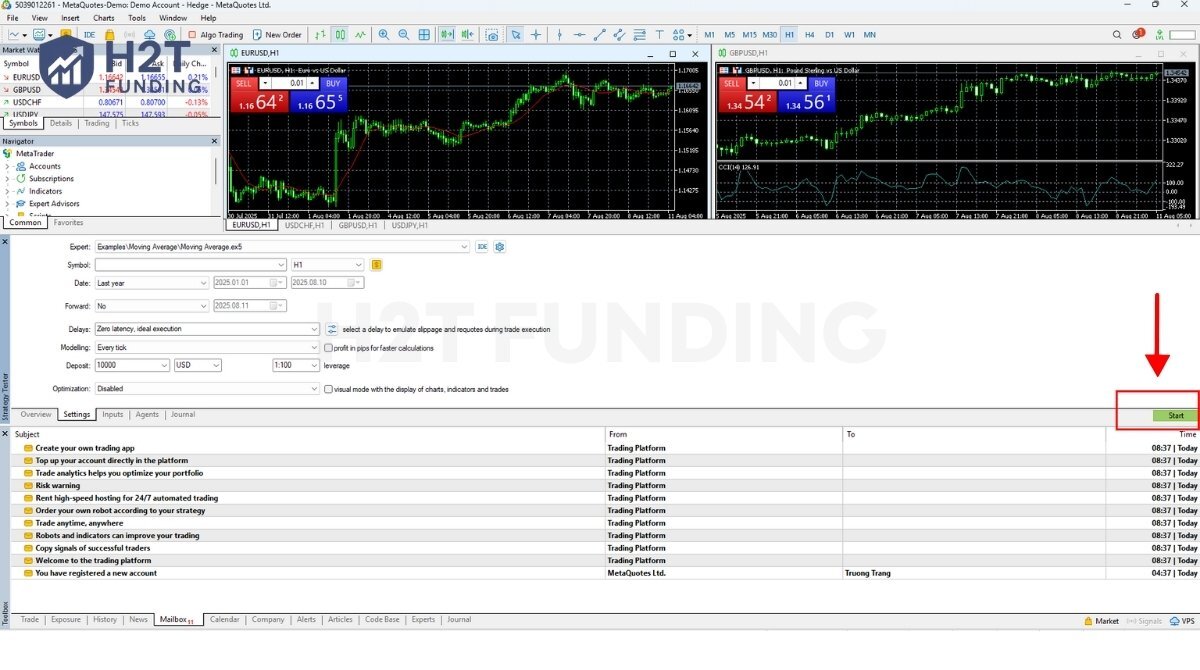 Step 3 Run the backtest